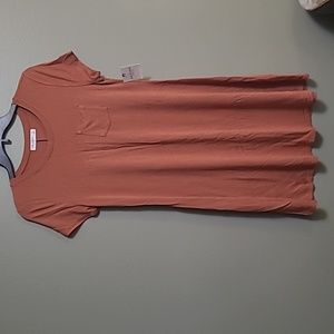 Rust Swing Dress